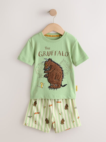 Sage Green Single Gruffalo Short Pyjamas (9mths-9yrs) image 6
