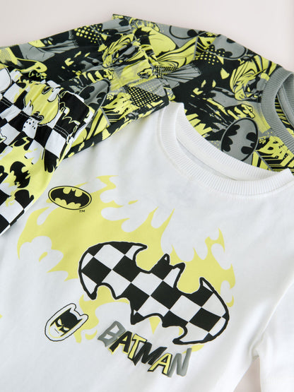 Dsiney Kidz - Black/White Batman Short Pyjamas 2 Pack (12mths-10yrs) image 10