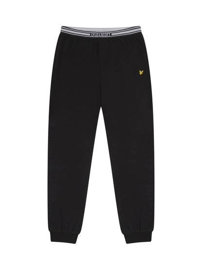 Lyle & Scott Black Onyx T-Shirt & Cuffed Joggers Set - image 3