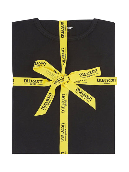 Lyle & Scott Black Onyx T-Shirt & Cuffed Joggers Set - image 4