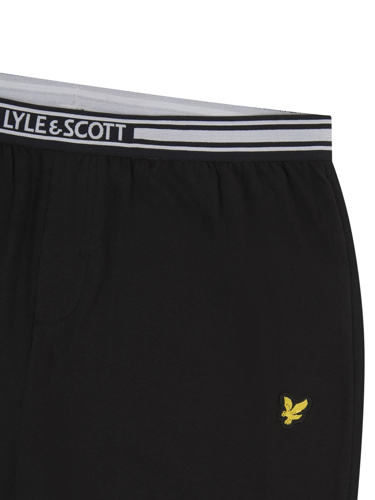 Lyle & Scott Black Onyx T-Shirt & Cuffed Joggers Set - image 5