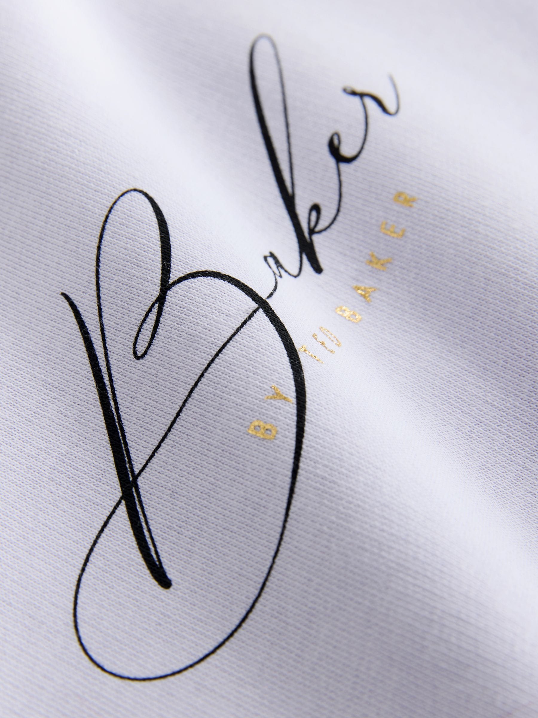 Baker by Ted Baker 2 Piece Graphic Crew Sweat Top & Flare Set image 10