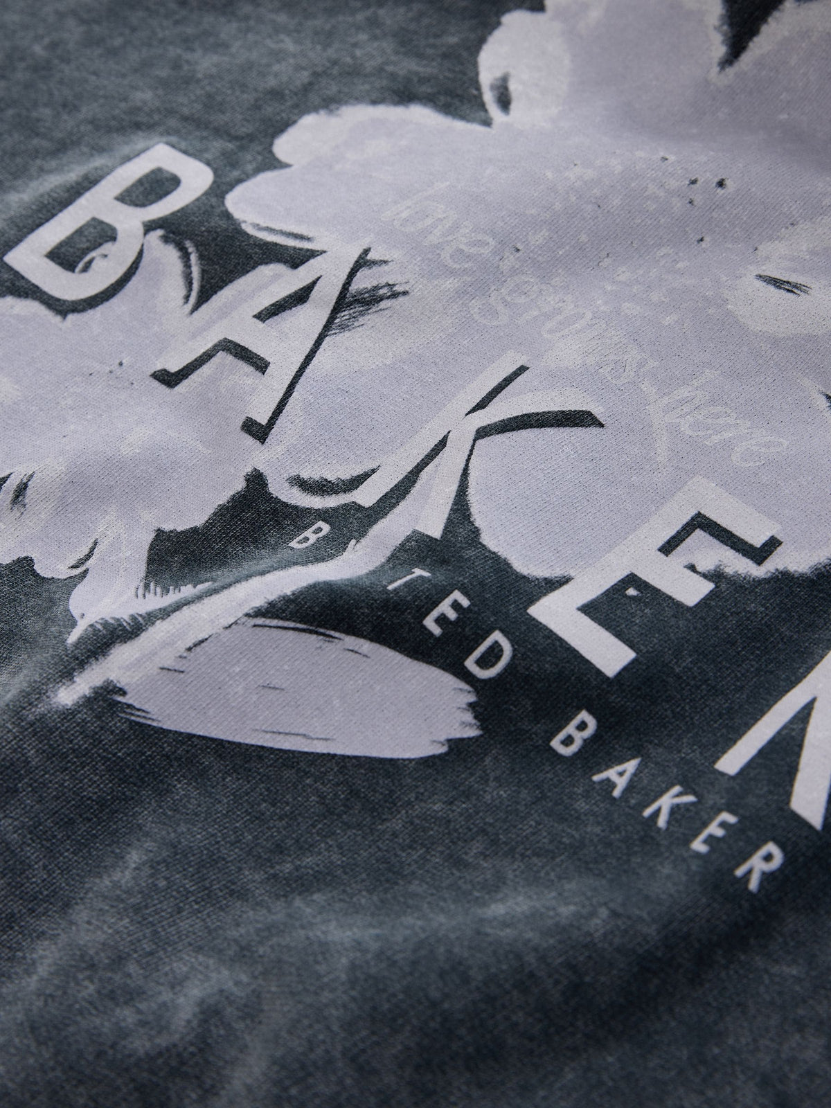 Baker by Ted Baker Oversized Acid Wash Hoodie image 10