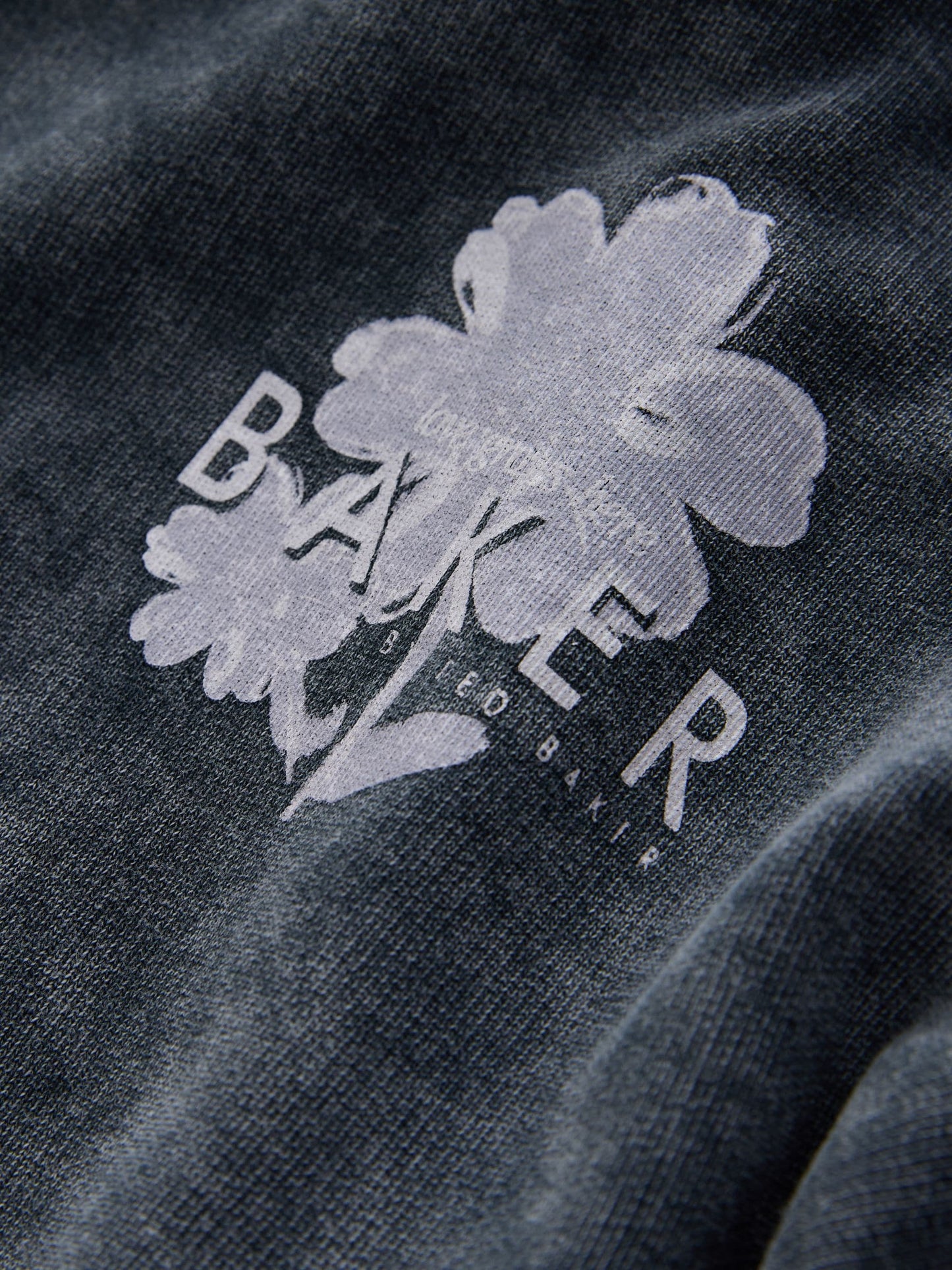 Baker by Ted Baker Oversized Acid Wash Hoodie image 8