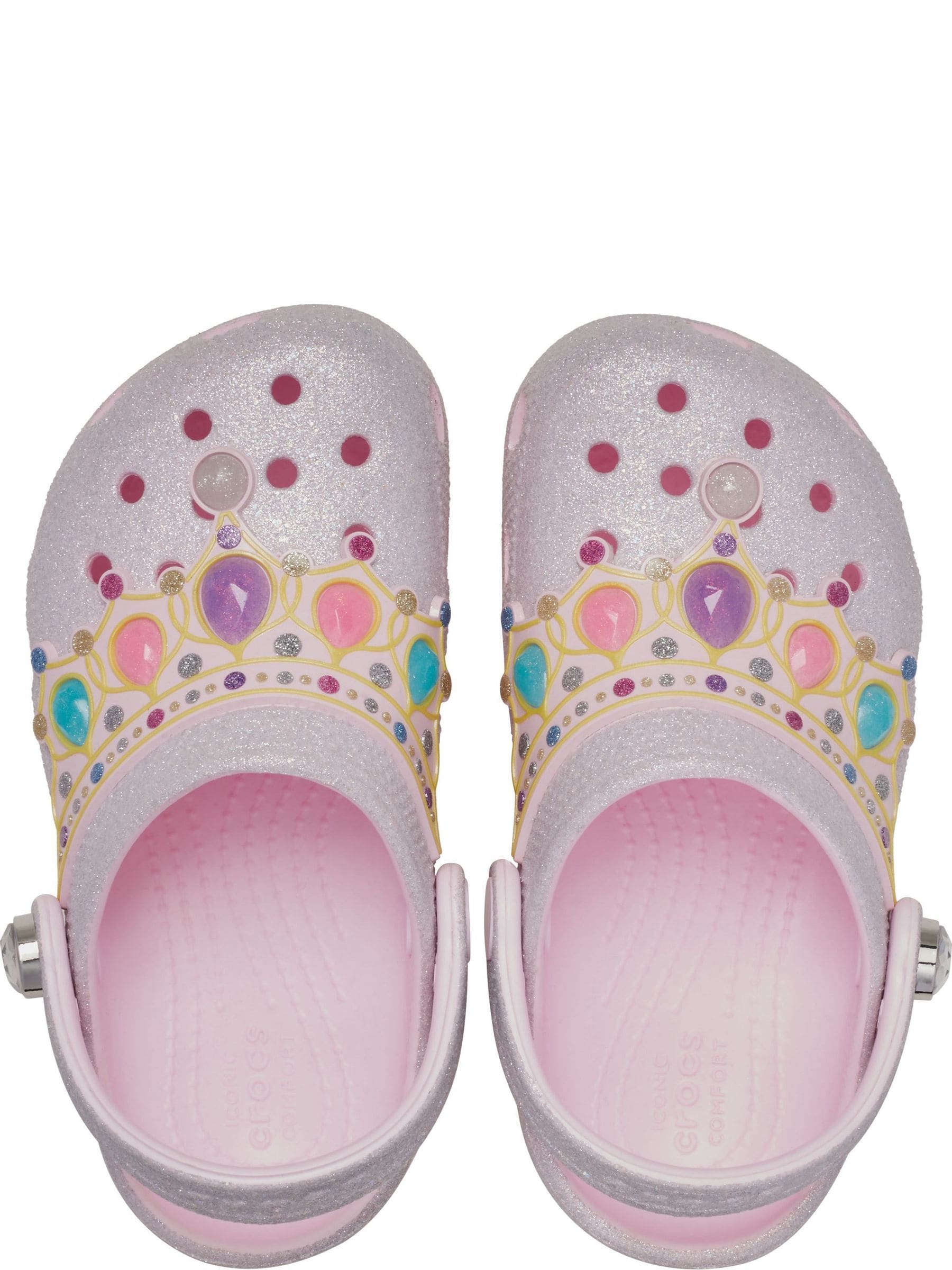 Crocs Pink Classic I AM Princess Clogs image 5