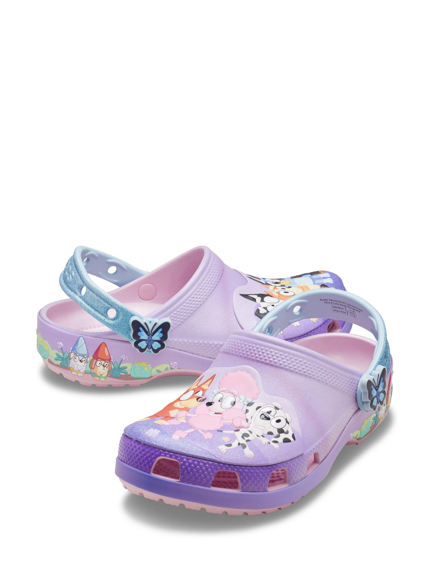 Crocs Purple Bluey Classic Clog image 3