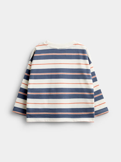 JoJo Maman Bébé Natural The Gruffalo Striped Top