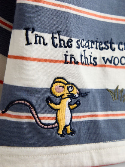 JoJo Maman Bébé Natural The Gruffalo Striped Top
