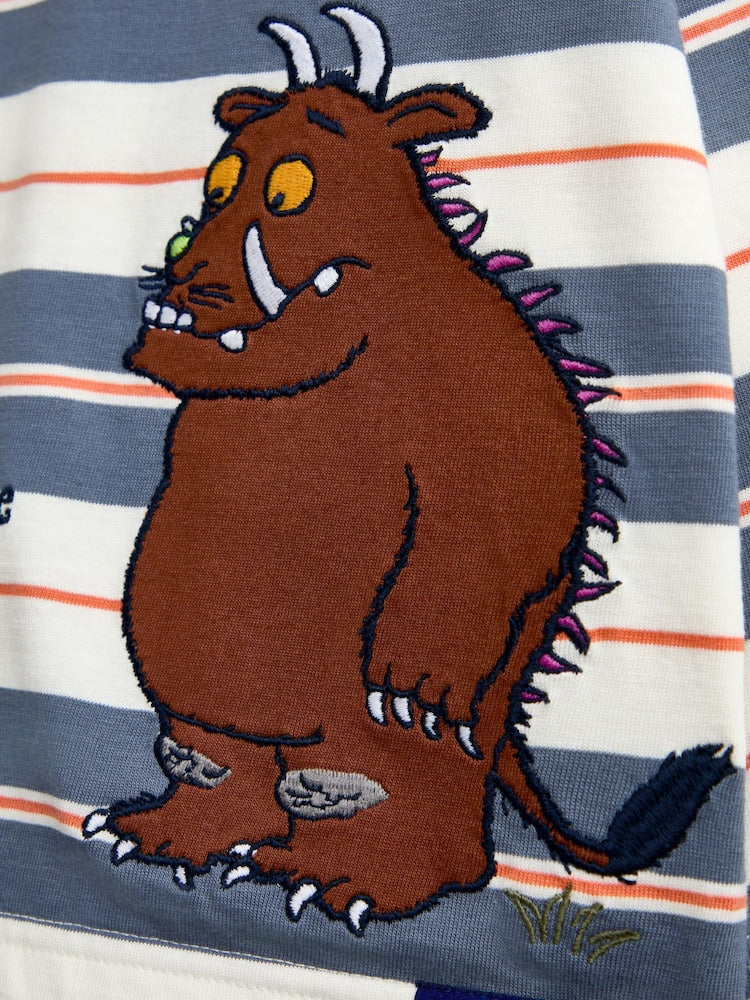 JoJo Maman Bébé Natural The Gruffalo Striped Top
