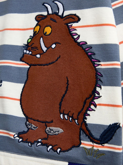 JoJo Maman Bébé Natural The Gruffalo Striped Top