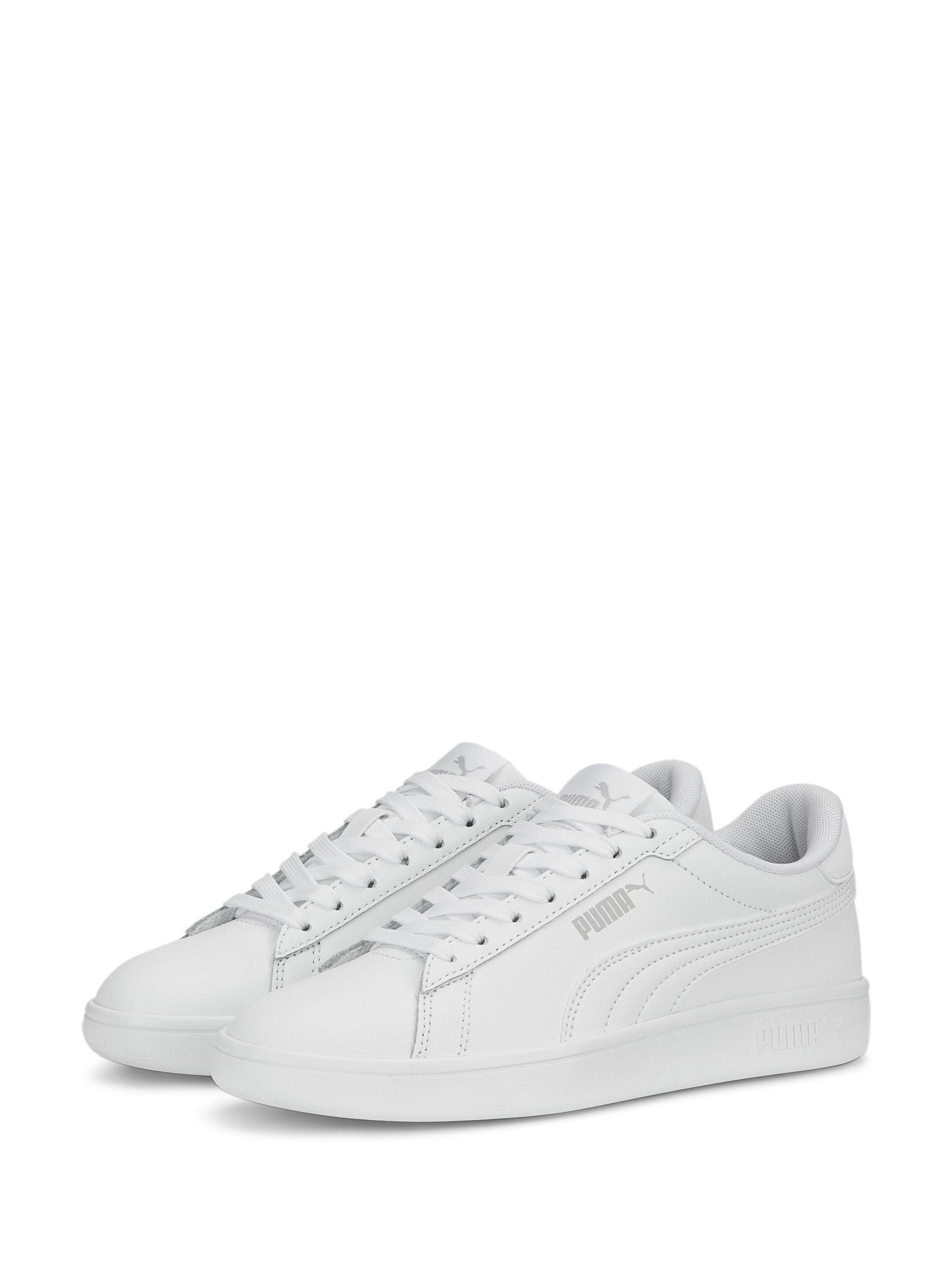 Puma White Smash 3.0 Youth Trainers image 1