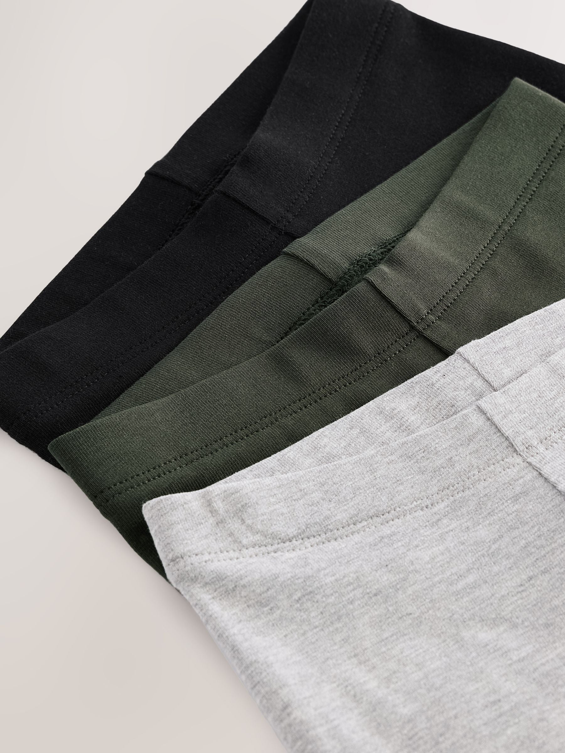 Dsiney Kidz - Black/ Khaki/ Grey Cycling Shorts 3 Pack (3mths-7yrs) image 3