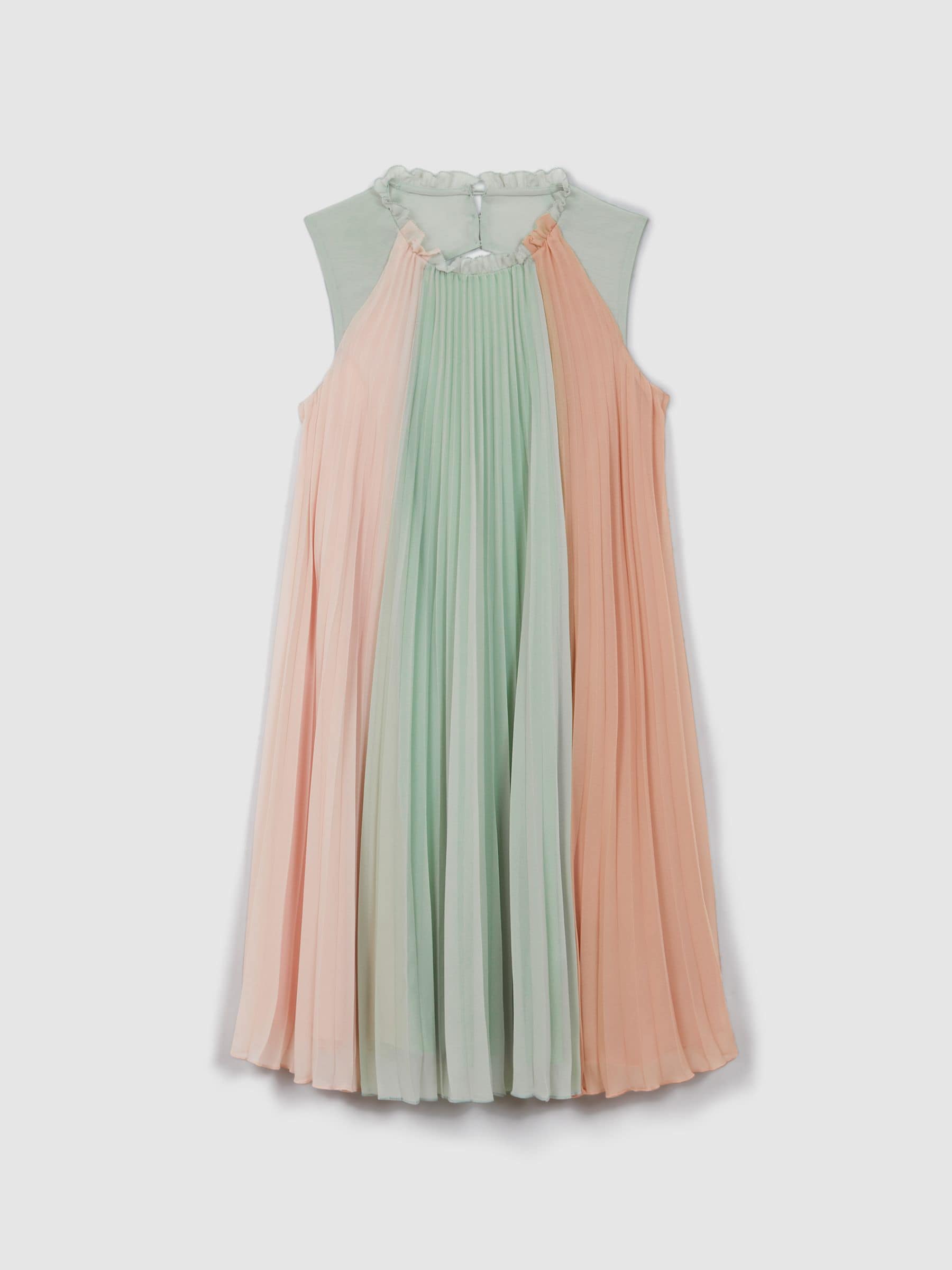 Dsiney Kidz - Reiss Pink Pixie 4-9 yrs Pleated Ruffle Dress image 2