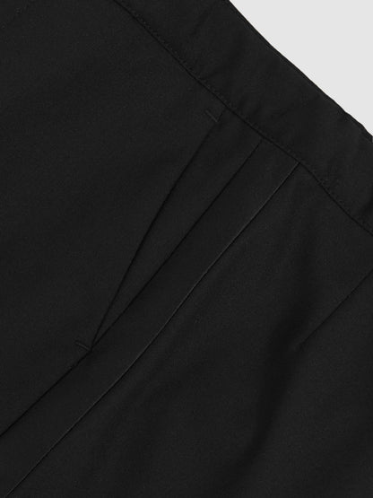 Reiss Black Knightsbridge T 3-9 yrs Tuxedo Satin Stripe Trousers image 5