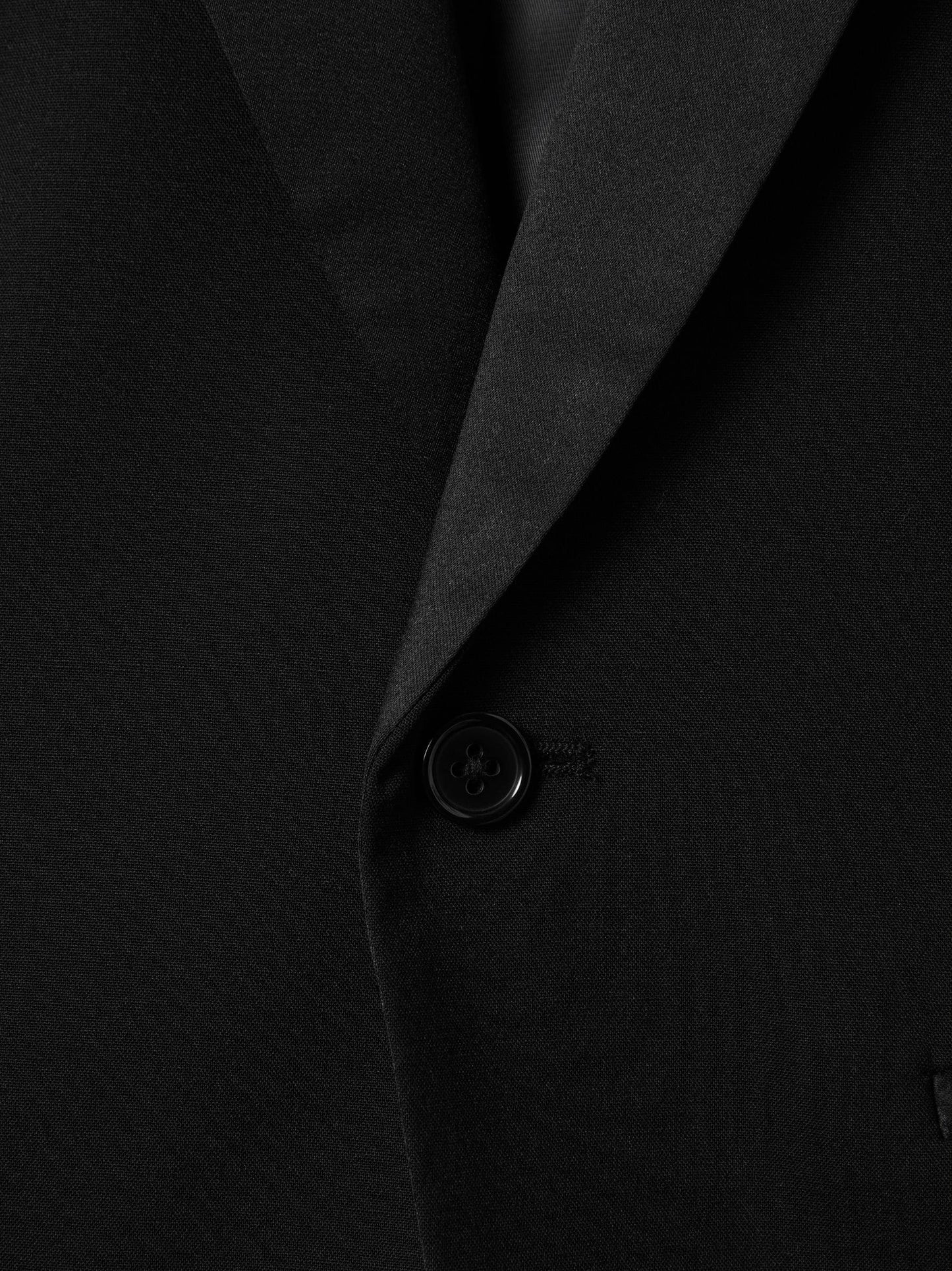 Reiss Black Knightsbridge B 3-9 yrs Single-Breasted Tuxedo Blazer image 4