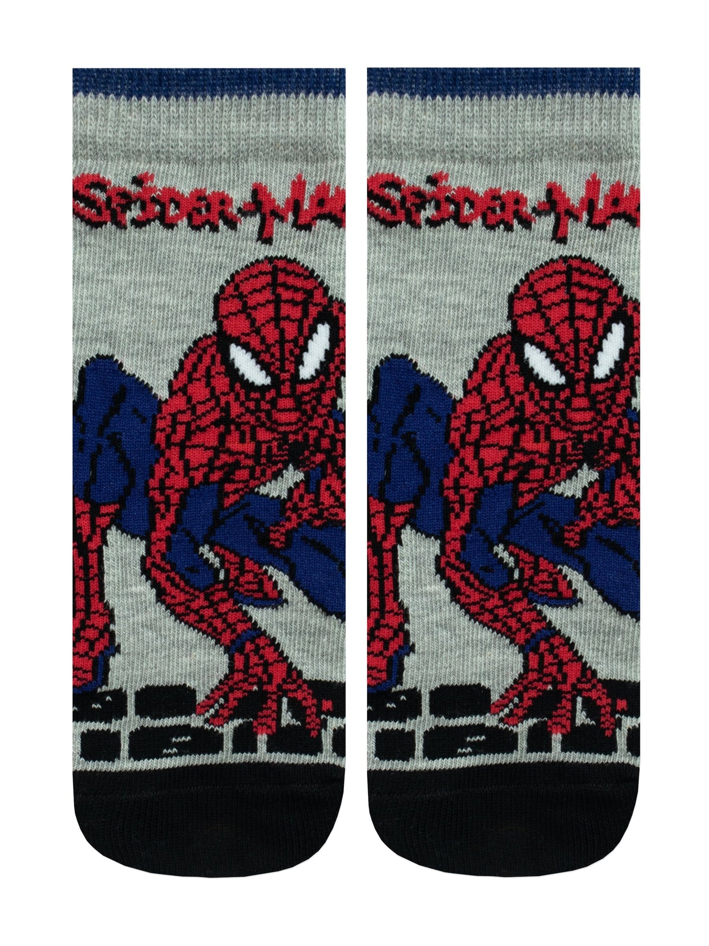 Dsiney Kidz - Character Red Spiderman Socks 3 Pack image 2