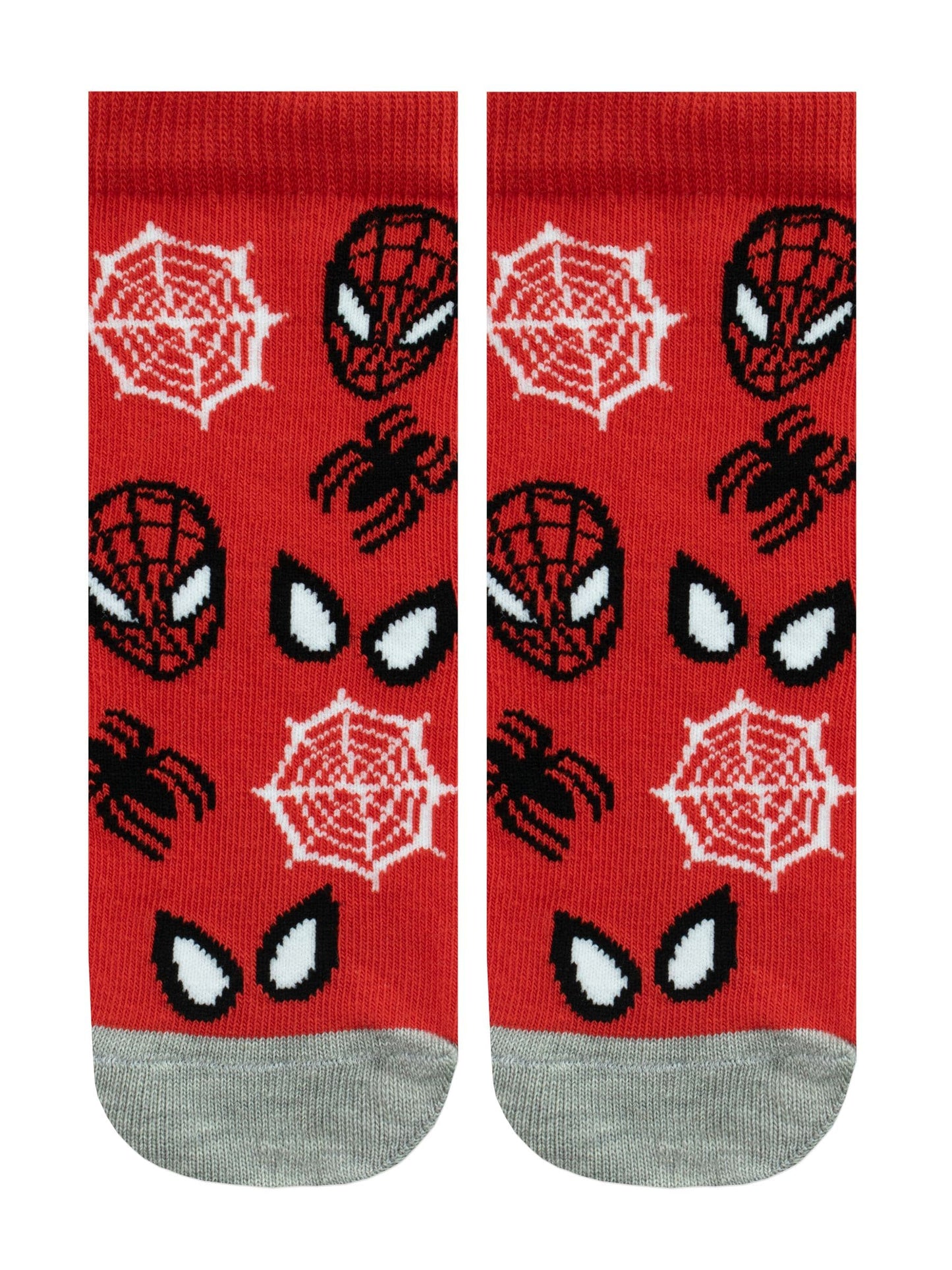 Dsiney Kidz - Character Red Spiderman Socks 3 Pack image 3