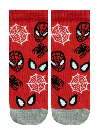 Dsiney Kidz - Character Red Spiderman Socks 3 Pack image 3