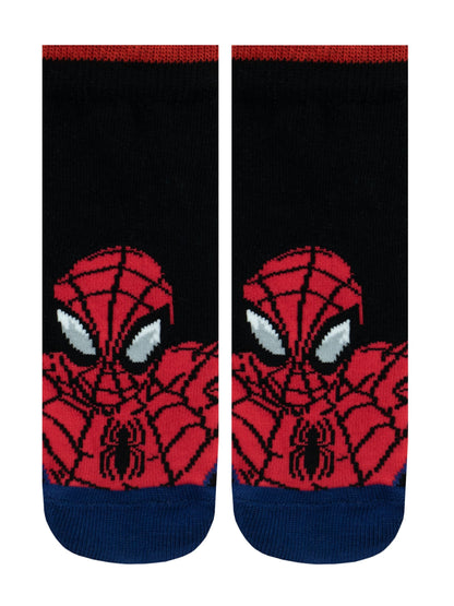 Dsiney Kidz - Character Red Spiderman Socks 3 Pack image 4