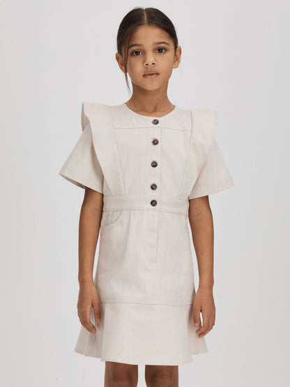Dsiney Kidz - Reiss Stone Jess 4-9 yrs Flared Denim Dress image 3