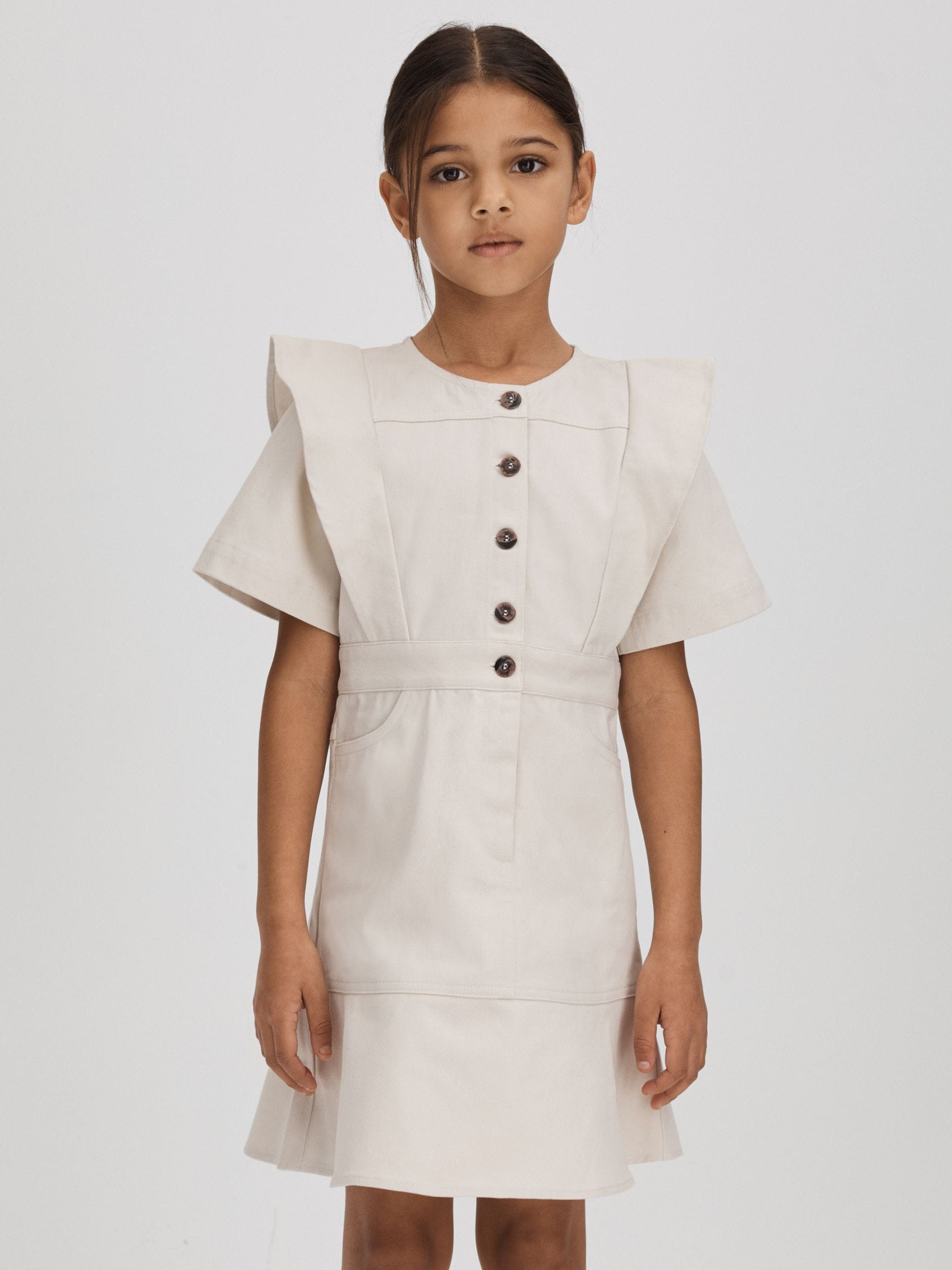 Dsiney Kidz - Reiss Stone Jess 9-13 yrs Flared Denim Dress image 1
