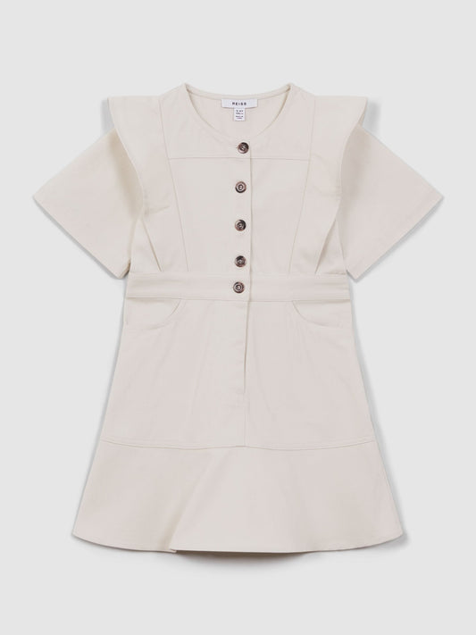 Dsiney Kidz - Reiss Stone Jess 9-13 yrs Flared Denim Dress image 2