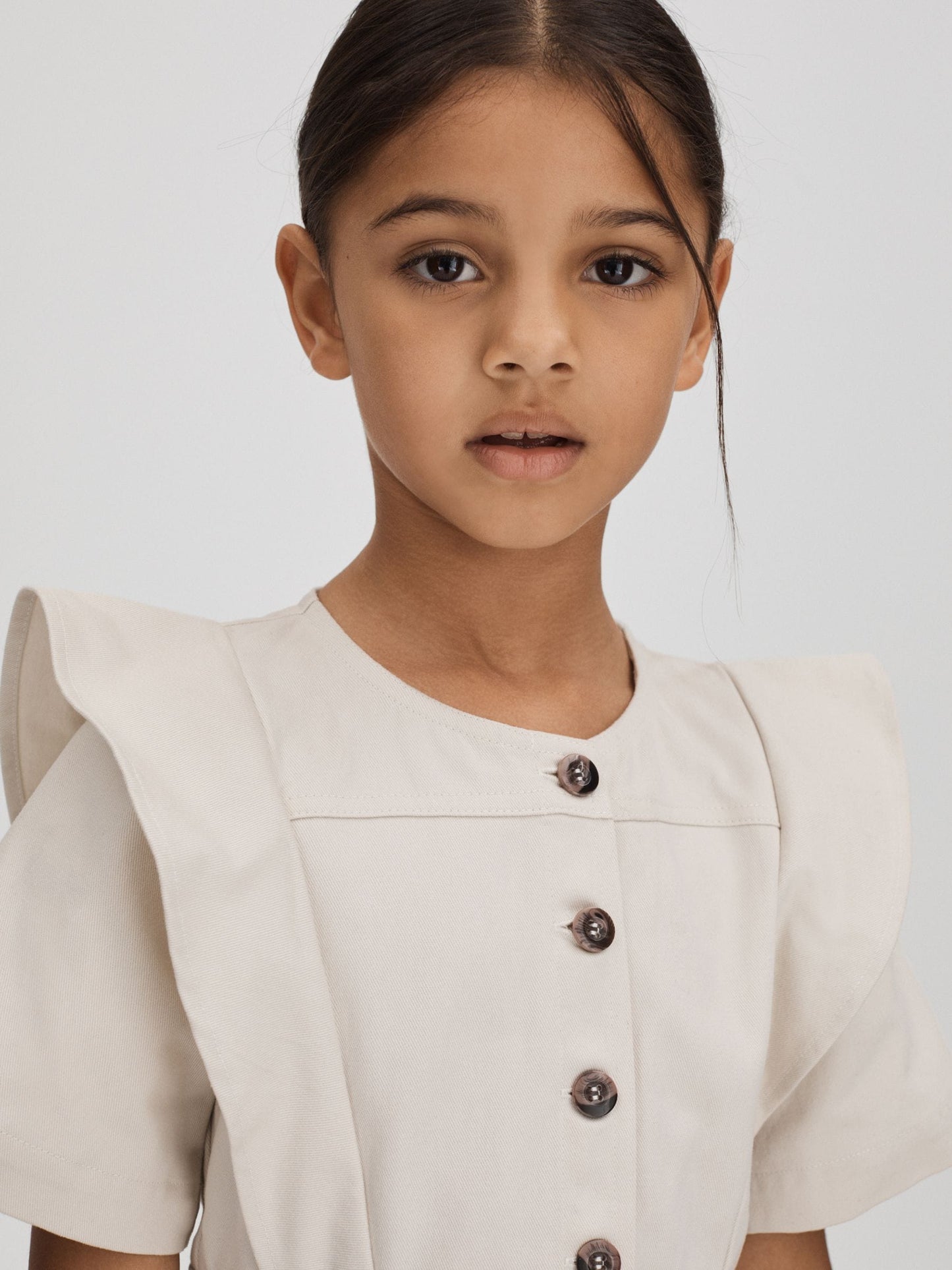 Dsiney Kidz - Reiss Stone Jess 9-13 yrs Flared Denim Dress image 4