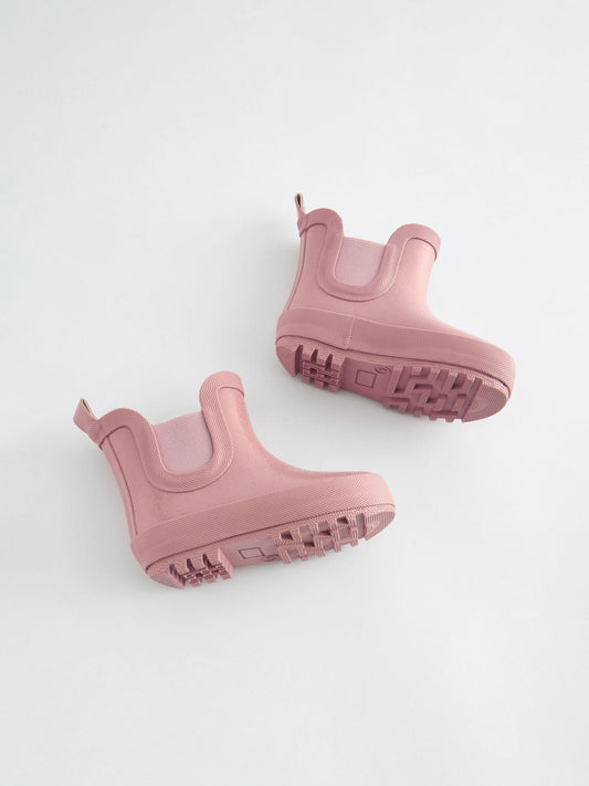 Pink Glitter Chelsea Wellies image 2