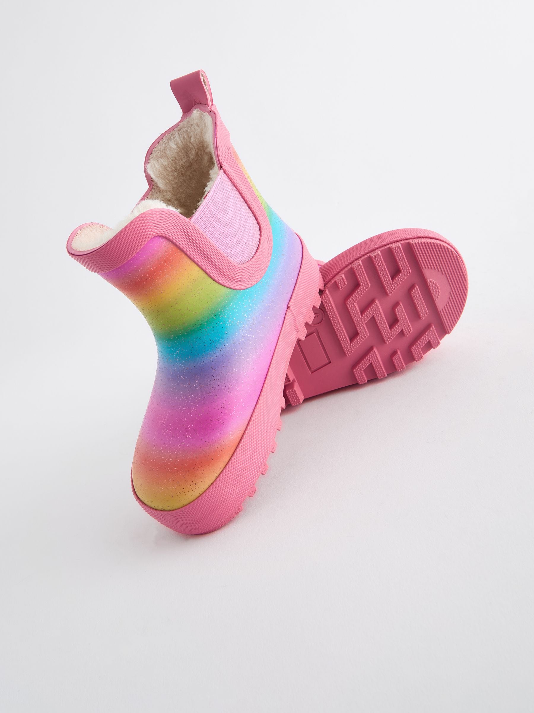 Multi Rainbow Chelsea Wellies image 6