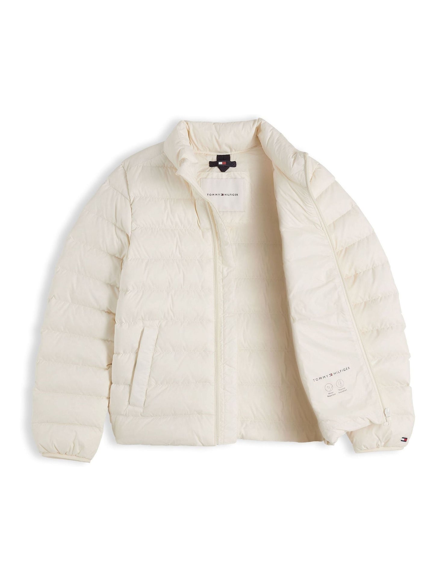 Dsiney Kidz - Tommy Hilfiger White Essential Lightweight Down Jacket image 7
