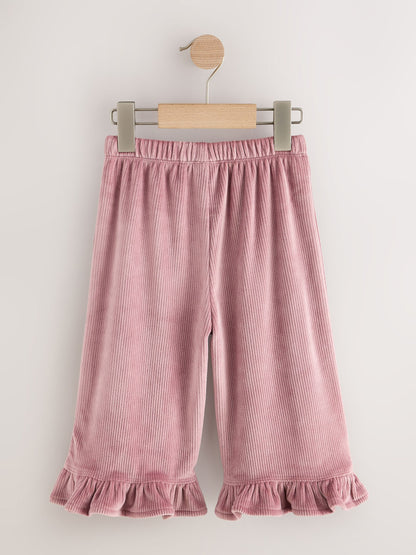 Pink Wide Leg Frill Trousers (3mths-7yrs) - image 2
