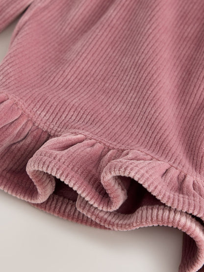 Pink Wide Leg Frill Trousers (3mths-7yrs) - image 3