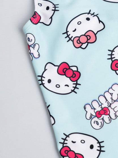 Dsiney Kidz - Vanilla Underground Blue Hello Kitty One Piece Swimming Costume image 4