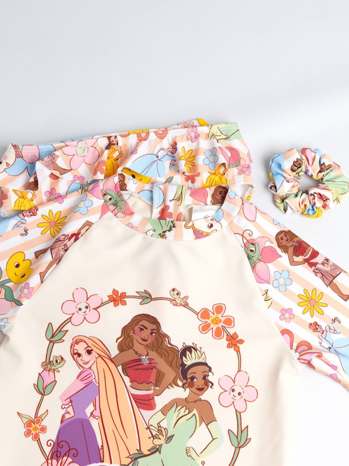 Dsiney Kidz - Vanilla Underground Pink Disney Princess Swim Set 3 Piece image 2