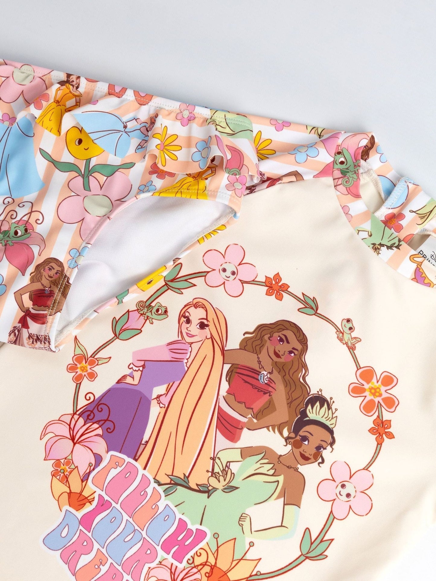 Dsiney Kidz - Vanilla Underground Pink Disney Princess Swim Set 3 Piece image 3