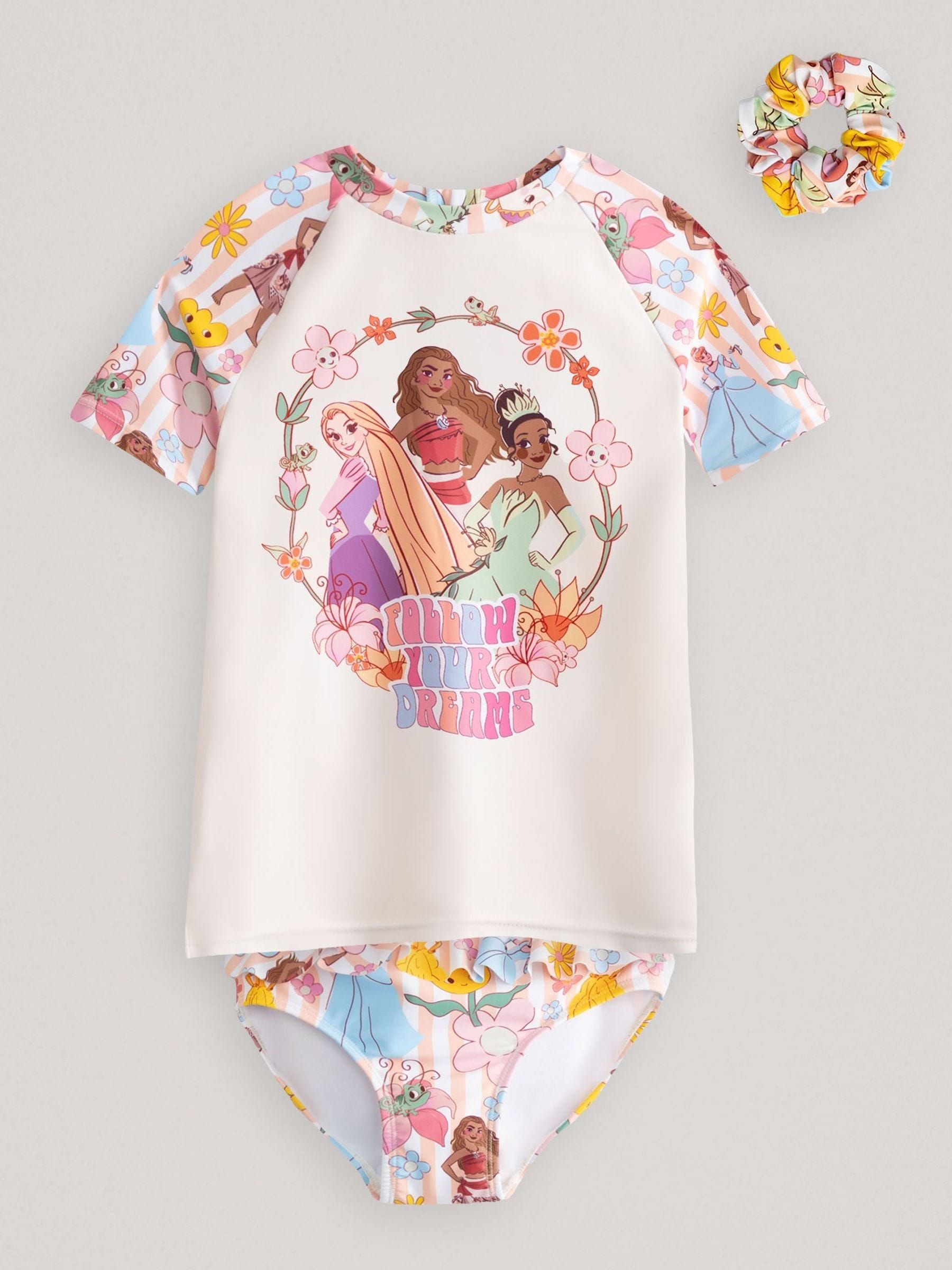 Dsiney Kidz - Vanilla Underground Pink Disney Princess Swim Set 3 Piece image 6