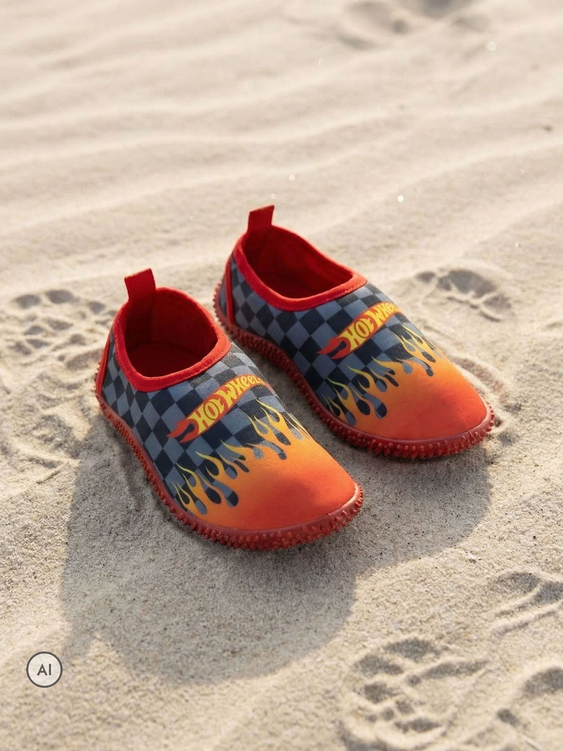 Dsiney Kidz - Vanilla Underground Red Hot Wheels Aqua Shoes image 3