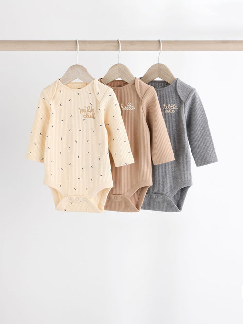 Neutral Milk Club Baby Bodysuits 3 Pack image 1