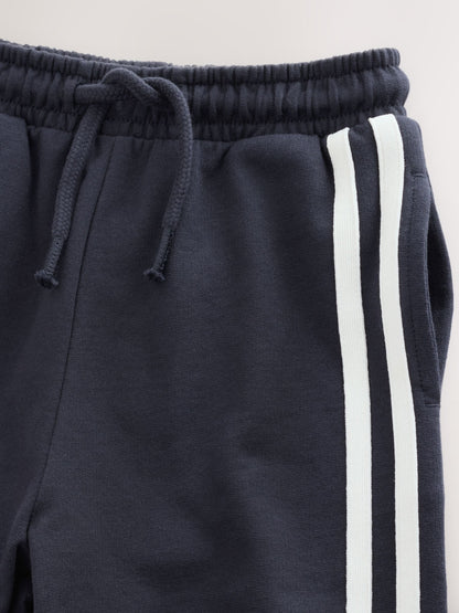 Navy Side Stripe Cuffed Joggers (3mths-7yrs) - image 2