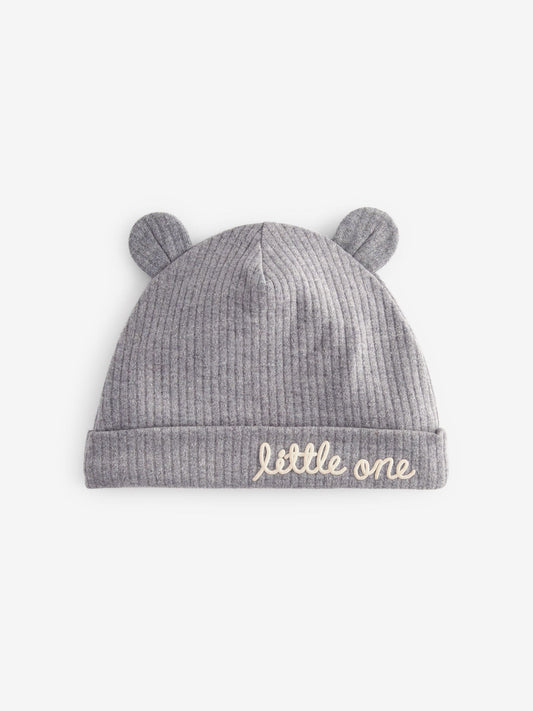 Neutral Milk Club Beanie Jersey Baby Hats 3 Pack (0-12mths) image 3