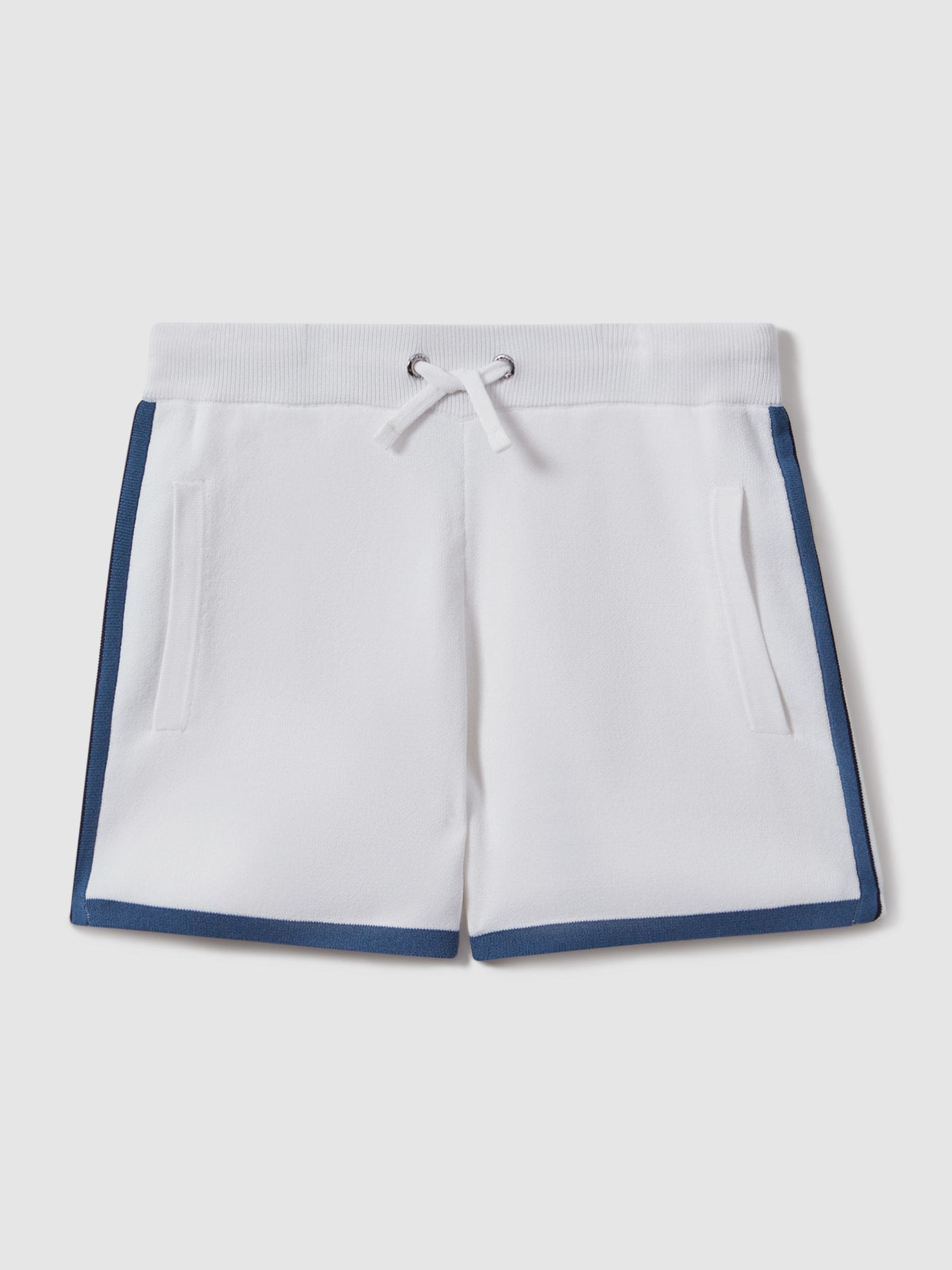 Dsiney Kidz - Reiss White Heddon 3-9 yrs Knitted Drawstring Shorts image 2