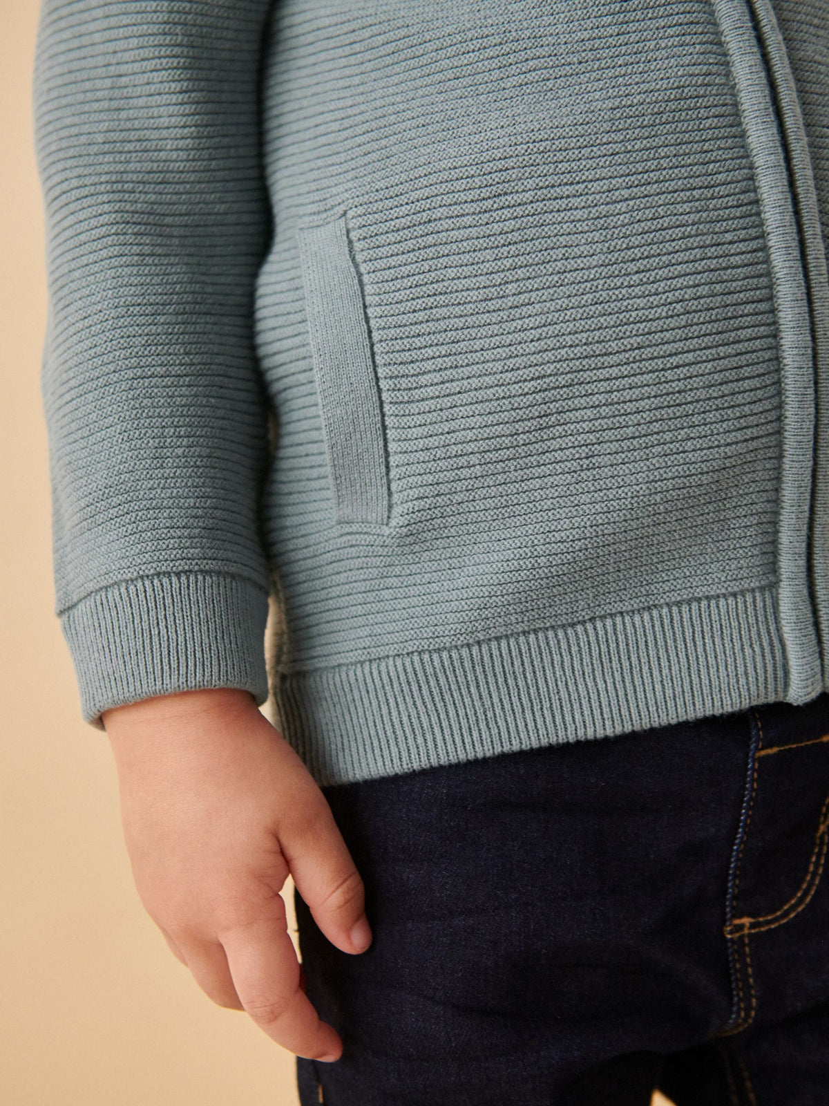 Blue Zip Through Cardigan (3mths-7yrs) - image 6