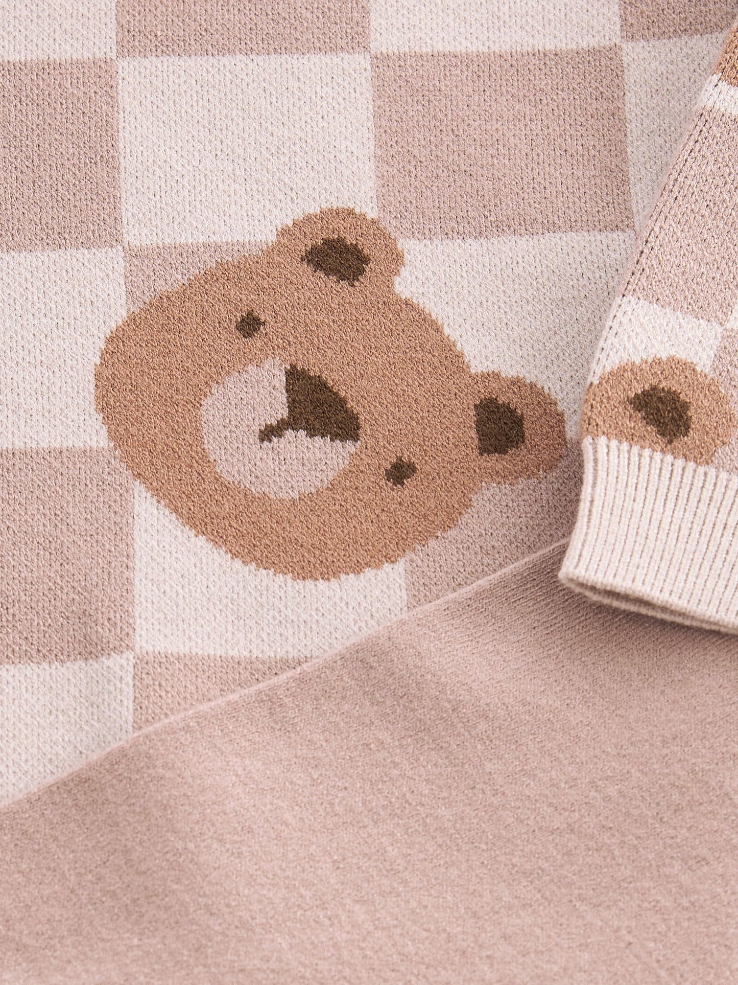 Neutral Bears Knitted Hoodie and Leggings Set (3mths-7yrs)