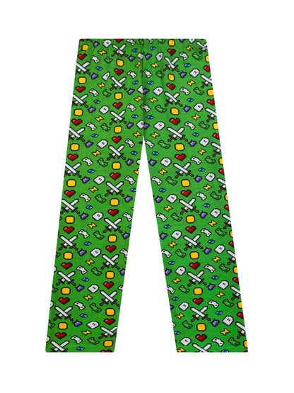 Harry Bear Green Gaming Glow In The Dark 100% Cotton Pyjamas - image 11