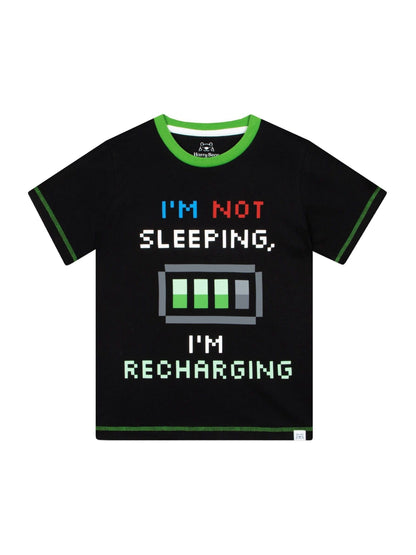 Harry Bear Green Gaming Glow In The Dark 100% Cotton Pyjamas - image 9