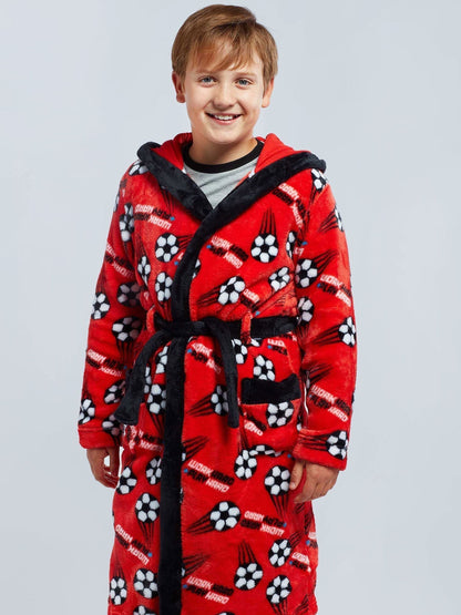 Harry Bear Red Football Dressing Gown image 1