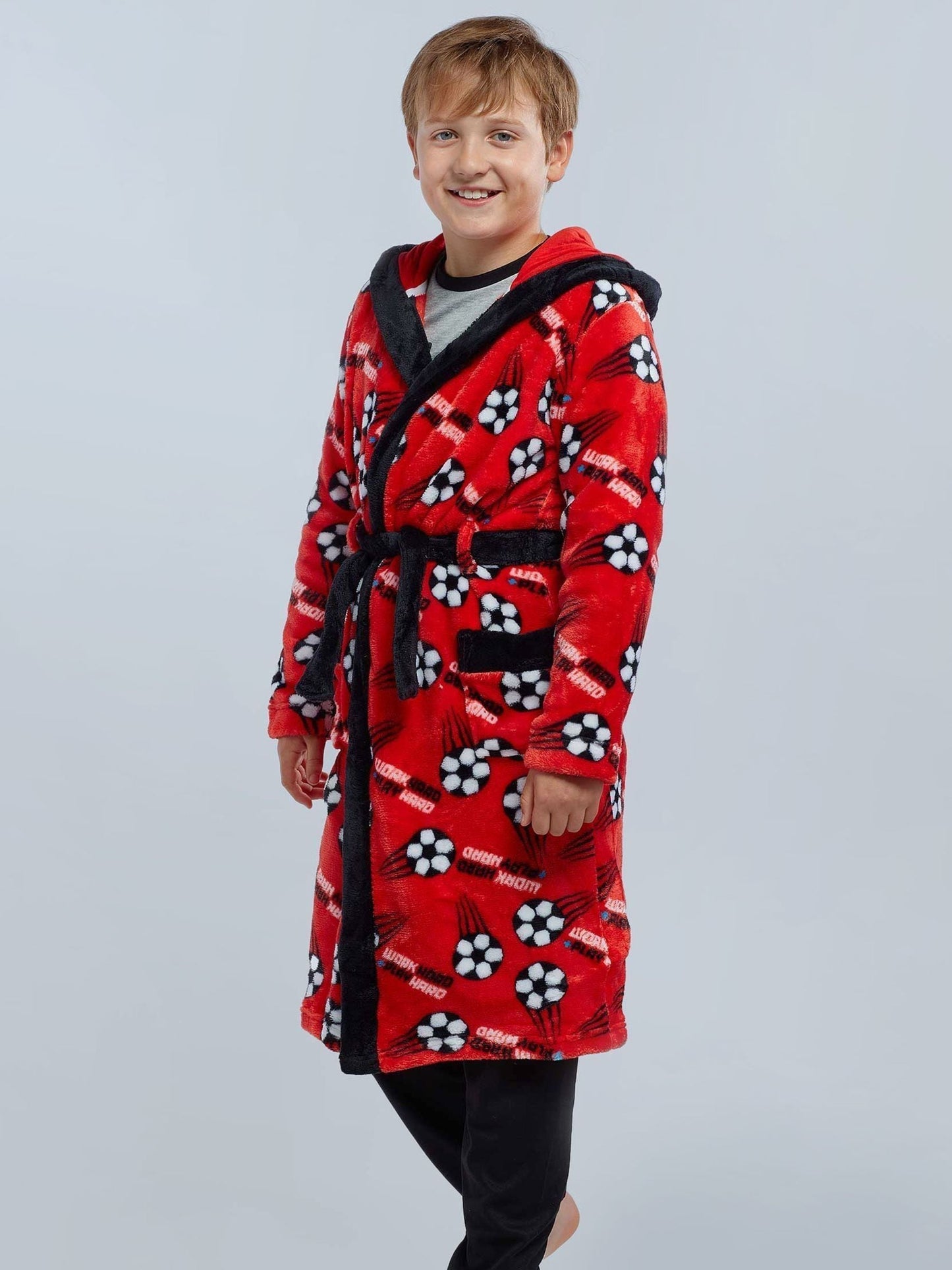 Harry Bear Red Football Dressing Gown image 2