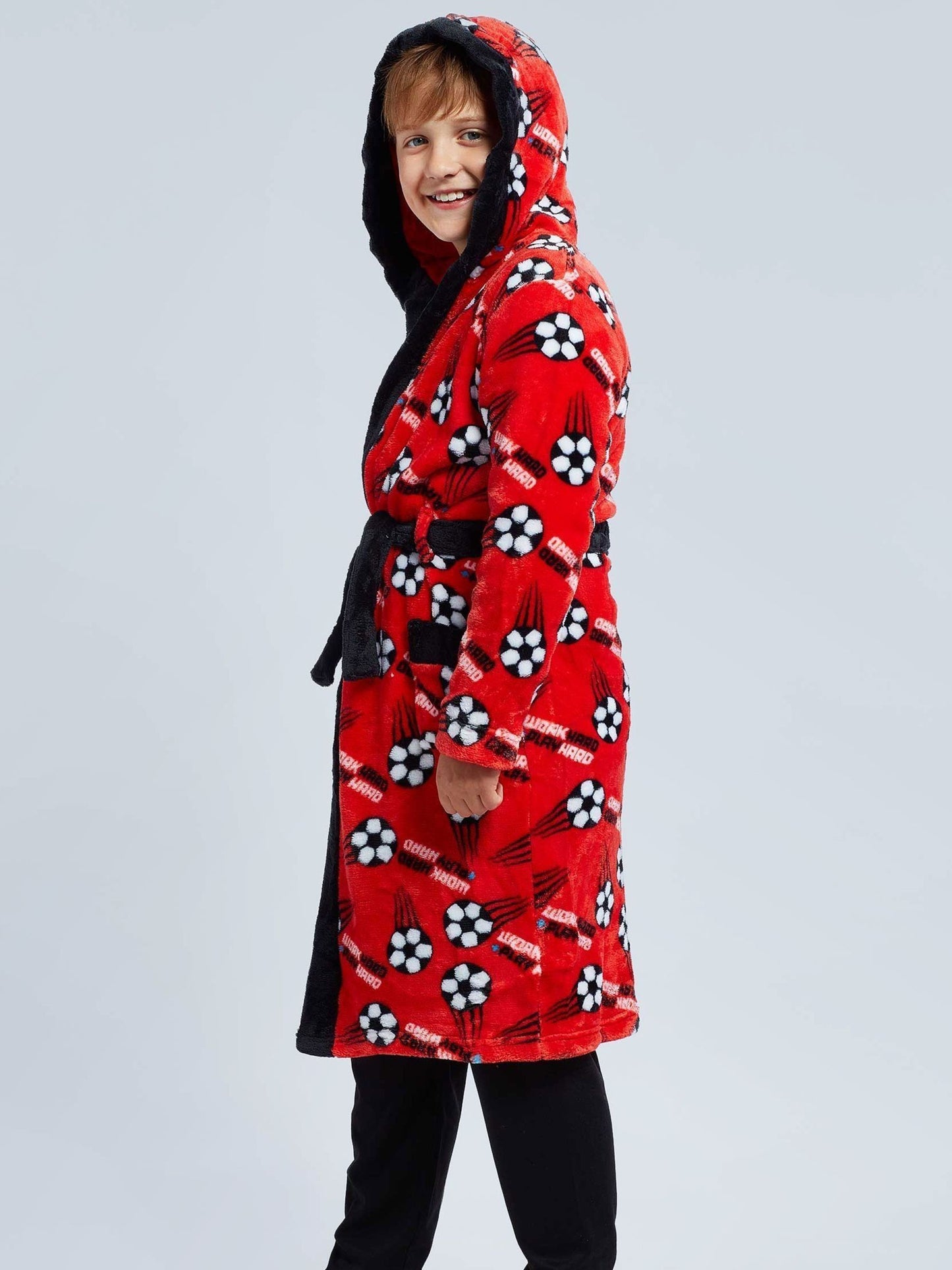 Harry Bear Red Football Dressing Gown image 3