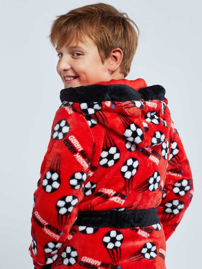 Harry Bear Red Football Dressing Gown image 4