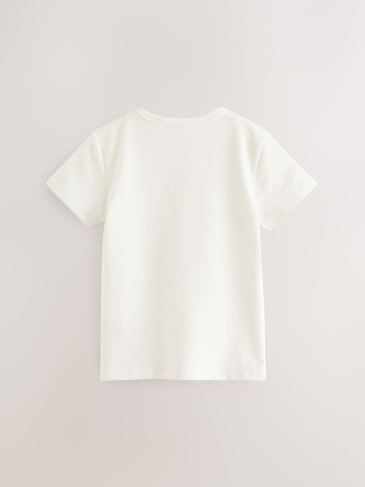 Dsiney Kidz - White Short Sleeve Henley Neck T-Shirt (3mths-7yrs) image 4
